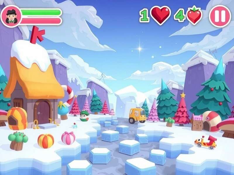 Jolly Candy Journey Gameplay Screenshot